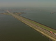 Luchtopnamen Afsluitdijk Noord-Holland